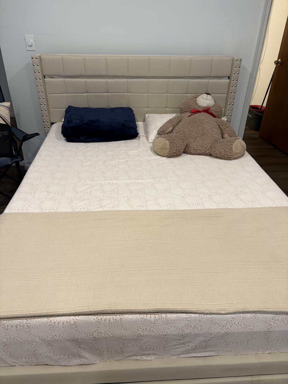 Gelsea Firm King Size Mattress 12 Inch,Green Tea Cooling Gel Memory Foam customer photo 2