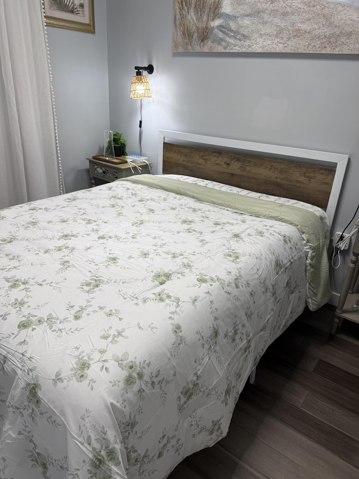 Firm Cooling Mattress - Deep Sleep Hybrid Mattress for Pain Relieving - Bed in a Box for Back & Side Sleepers - CertiPUR-US Certified, 365-Night Trial, Forever Warranty (White, King, 14'' Firm) customer photo 1