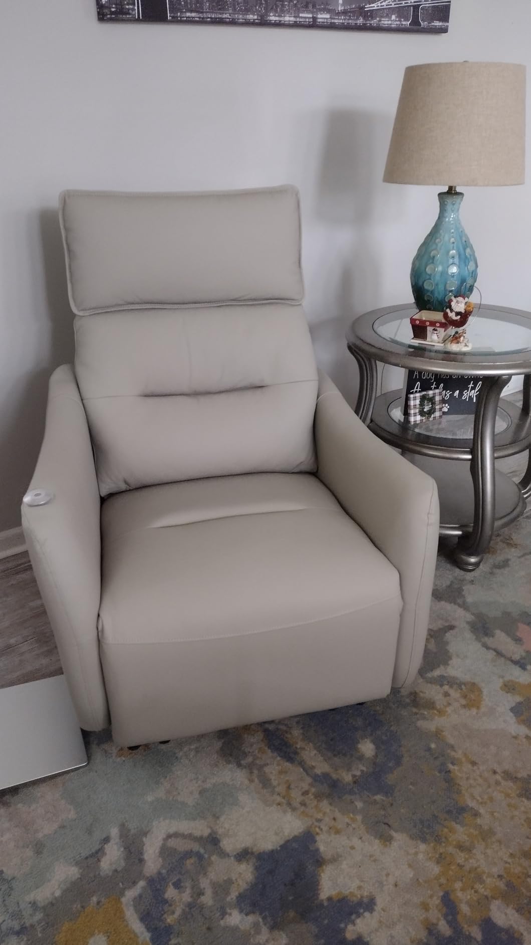 FLEXISPOT XL31-XL Oversized Power Lift Recliner for Elderly, 400 Lbs Heavy Duty Lay Flat Lift Chair with Extra Wide 27