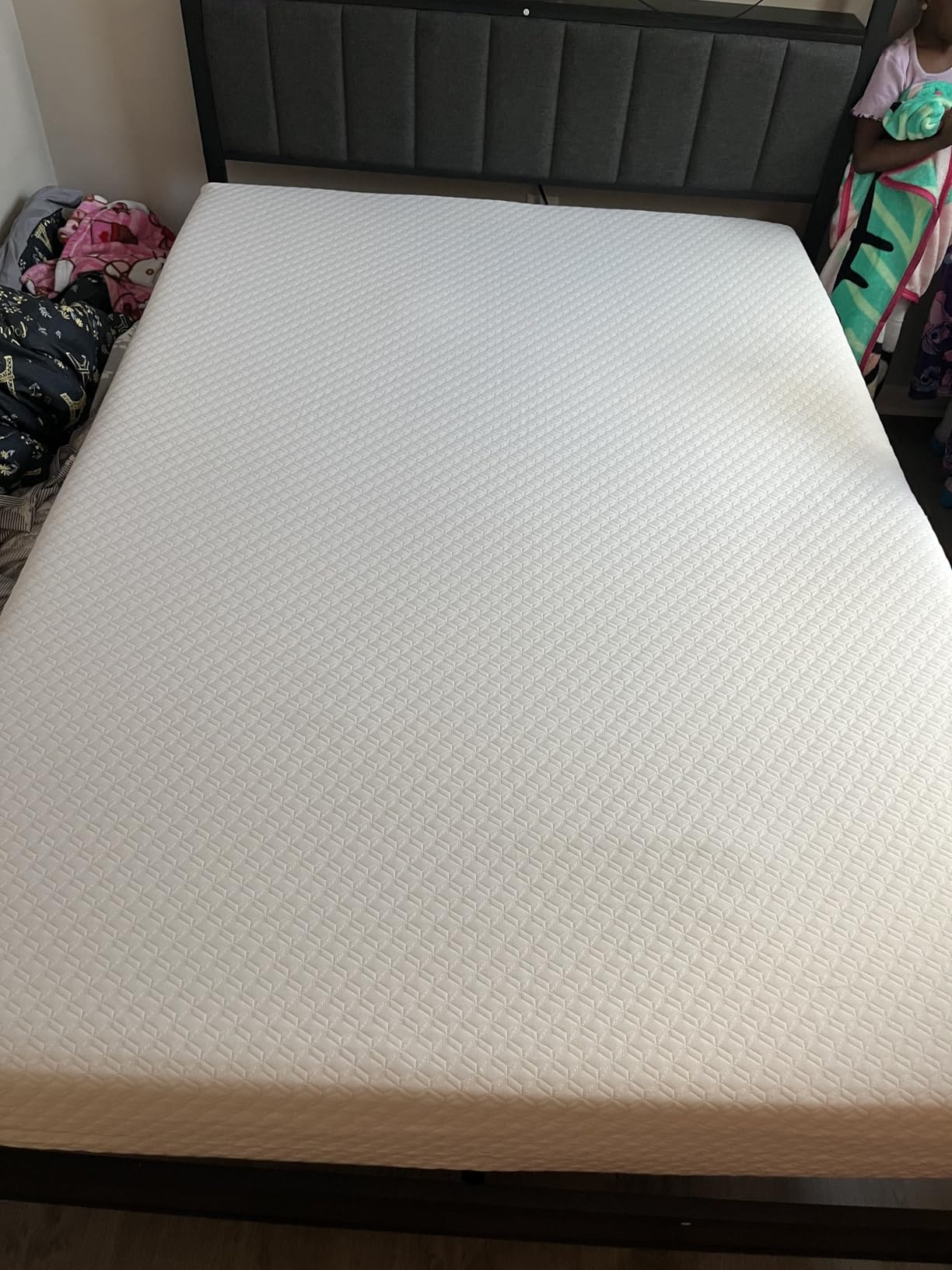 GAESTE Full Size 10 Inch Cooling Gel Memory Foam Mattress, Medium Feel customer photo 1