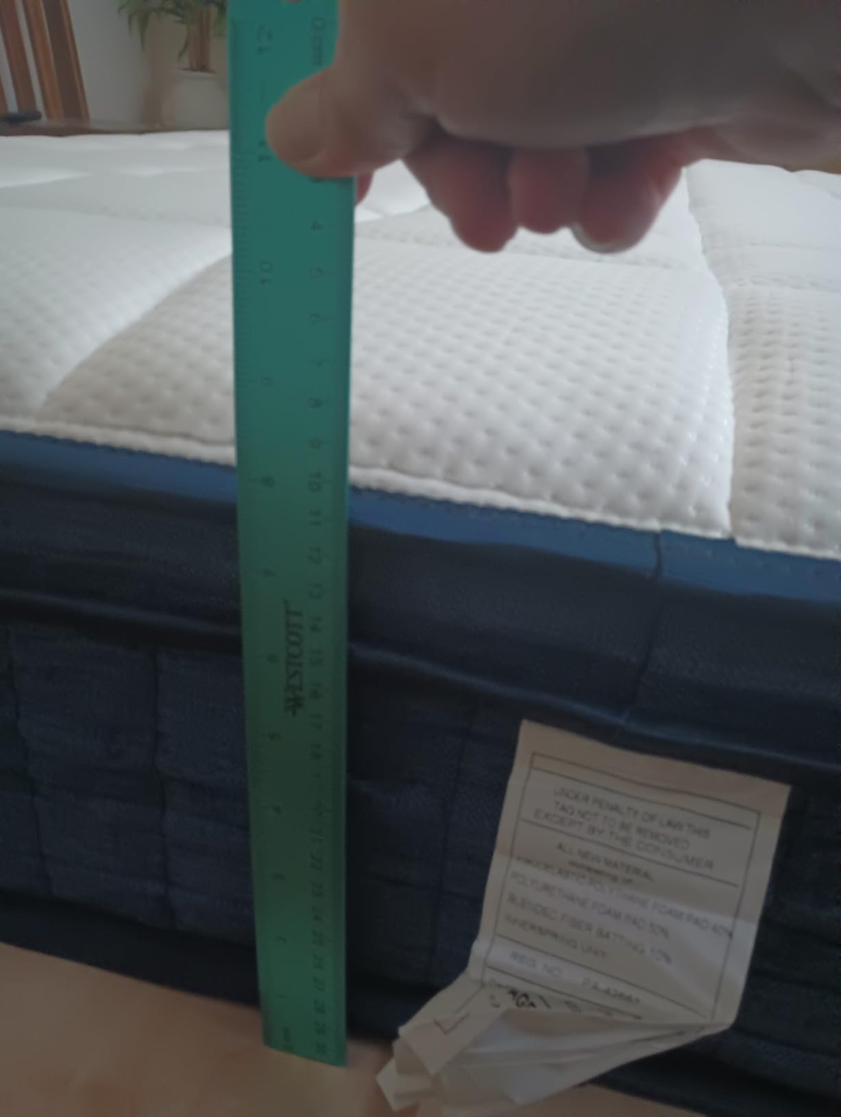 Full Size Mattress, Luxury 8 inch Hybrid Memory Foam Full Mattress in a Box customer photo 1