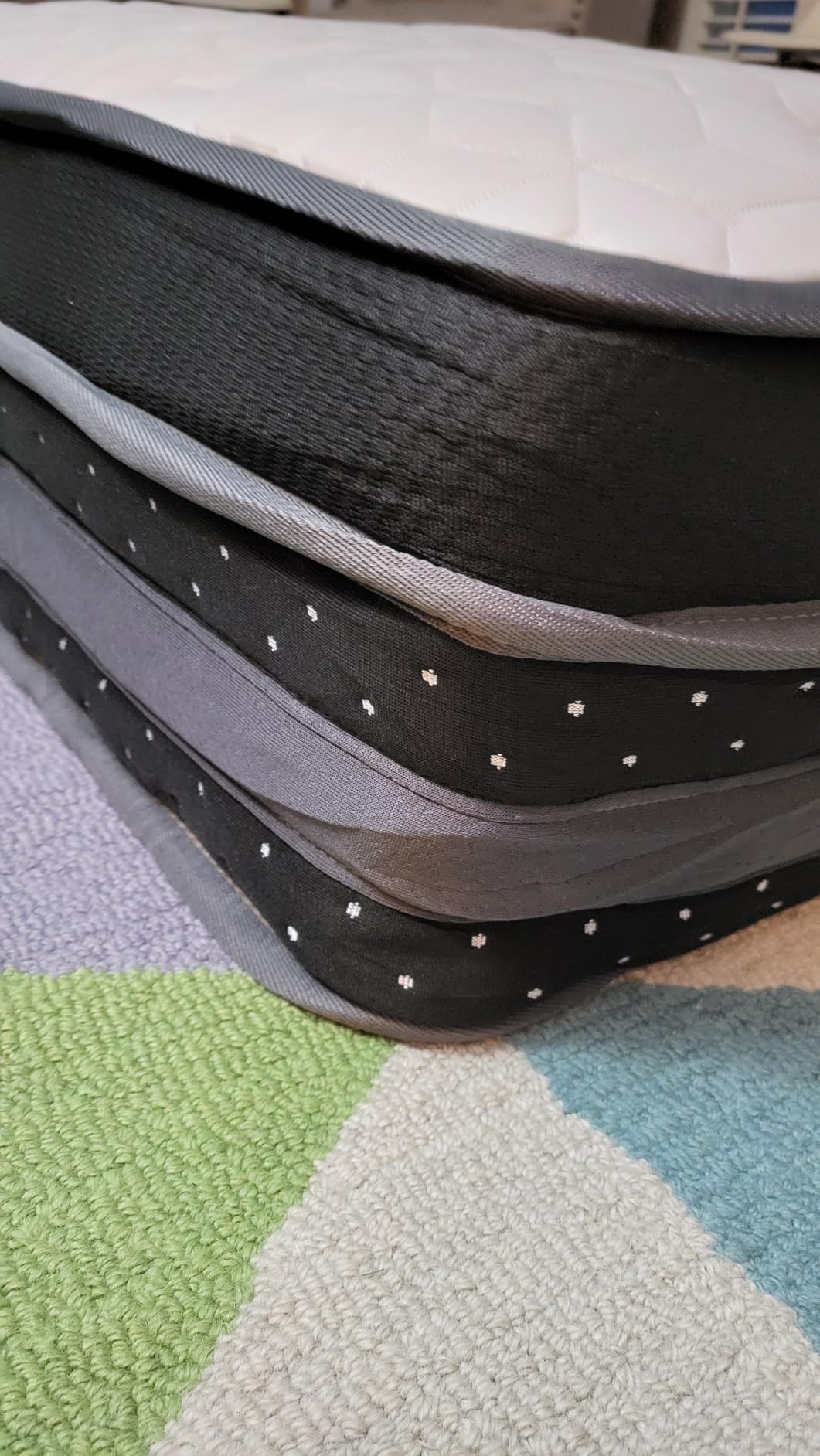 Firm King Mattress, 14 Inch Hybrid Mattresses Hotel Collection with Back & Hip Support, Deep Sleep & Zoned Support, Fiberglass-Free and CertiPUR-US Certified, 365-Night Trial, 10 Years Warranty customer photo 2