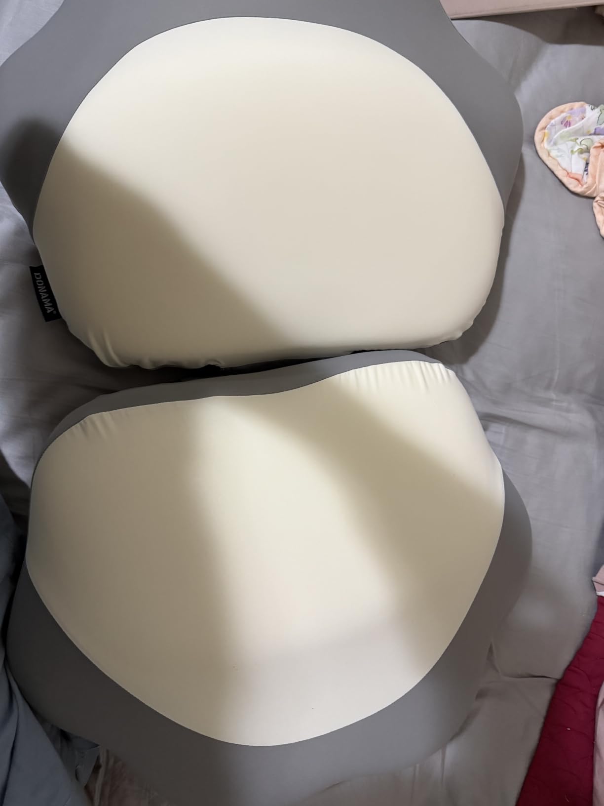 Pregnancy Pillow Cooling for Sleeping Adjustable Support Maternity Pillow customer photo 2