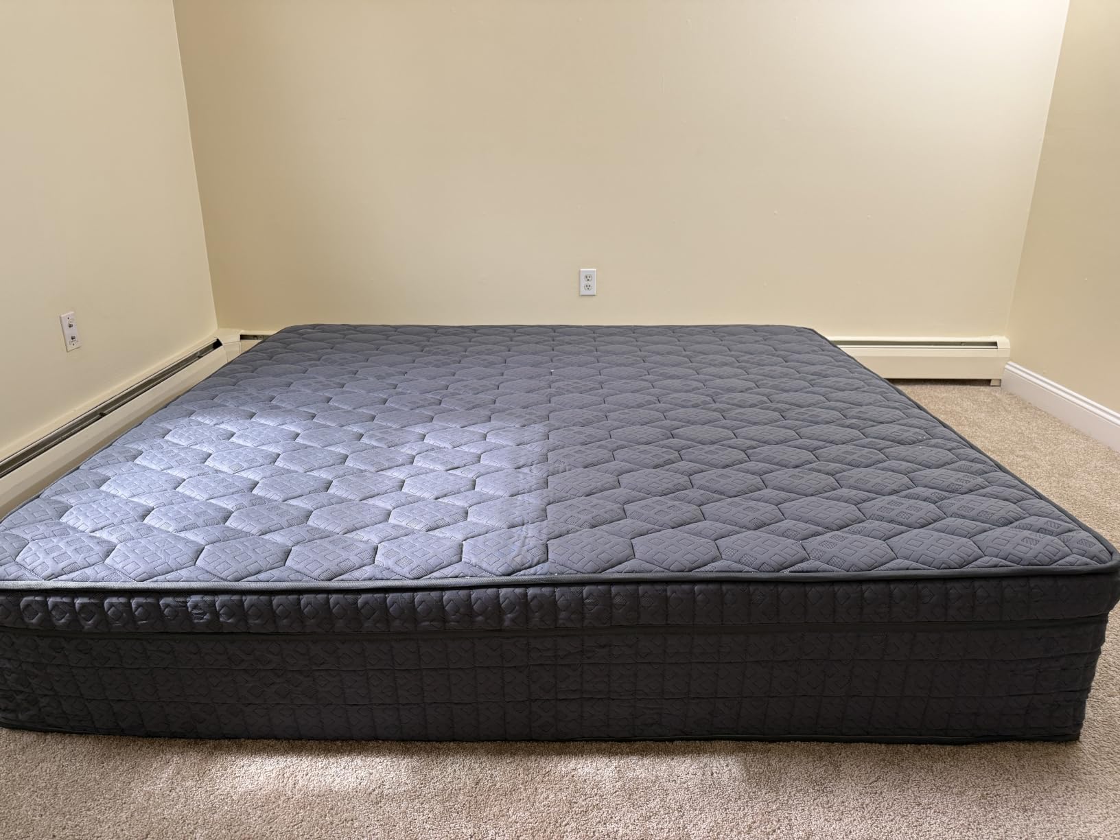 Medium Firm Mattress Queen 14 inch, Hotel Style Hybrid Mattress with Back and Lumbar Support, Fiberglass Free, 365 Nights Trial, 10 Years Warranty customer photo 2