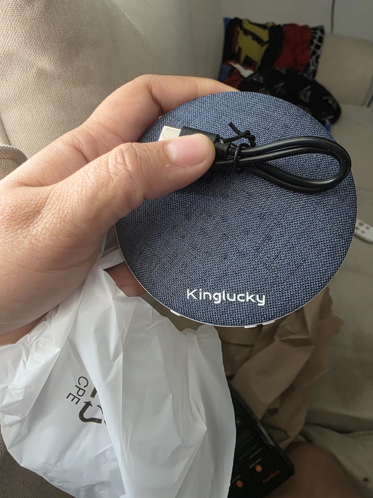 Kinglucky Upgraded X50 Pillow Speaker, Privacy Listening for Side Sleeper customer photo 2