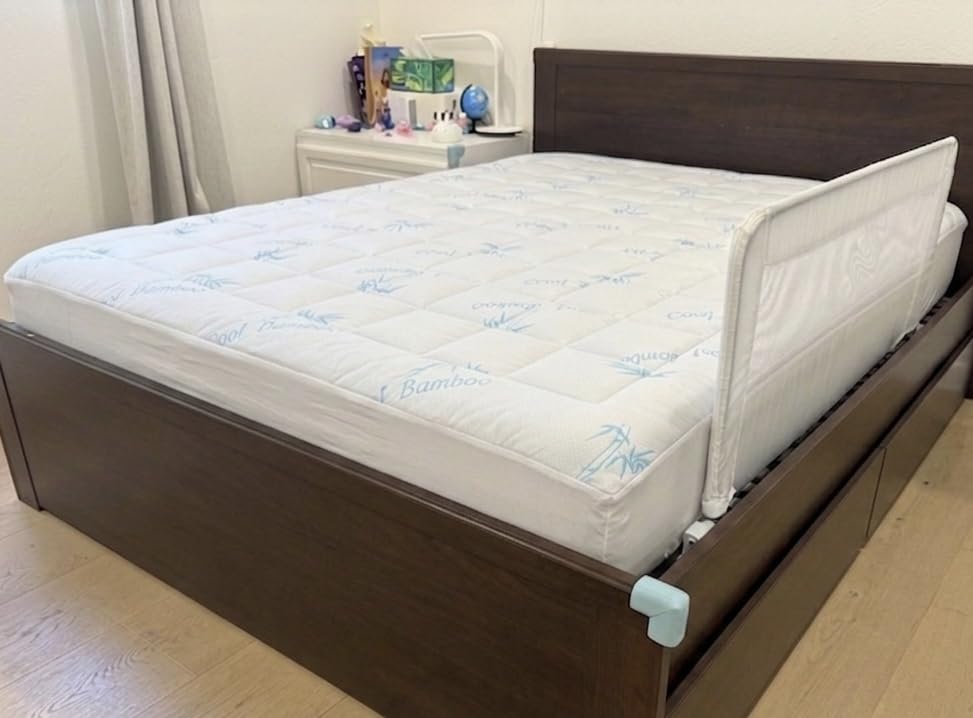 DOWNCOOL 100% Waterproof Queen Mattress Topper, Viscose Derived from Bamboo | Cooling Pillow Top Memory Foam Mattress Topper for Hot Sleepers, Deep Pocket Fits 8-21 Inch customer photo 1