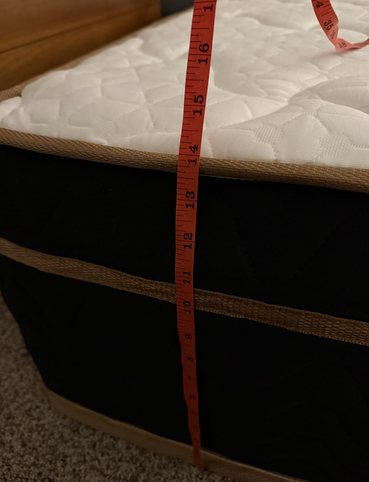 Firm King Mattress 14 Inch, Cooling Hybrid Bed in a Box, CertiPUR-US customer photo 1