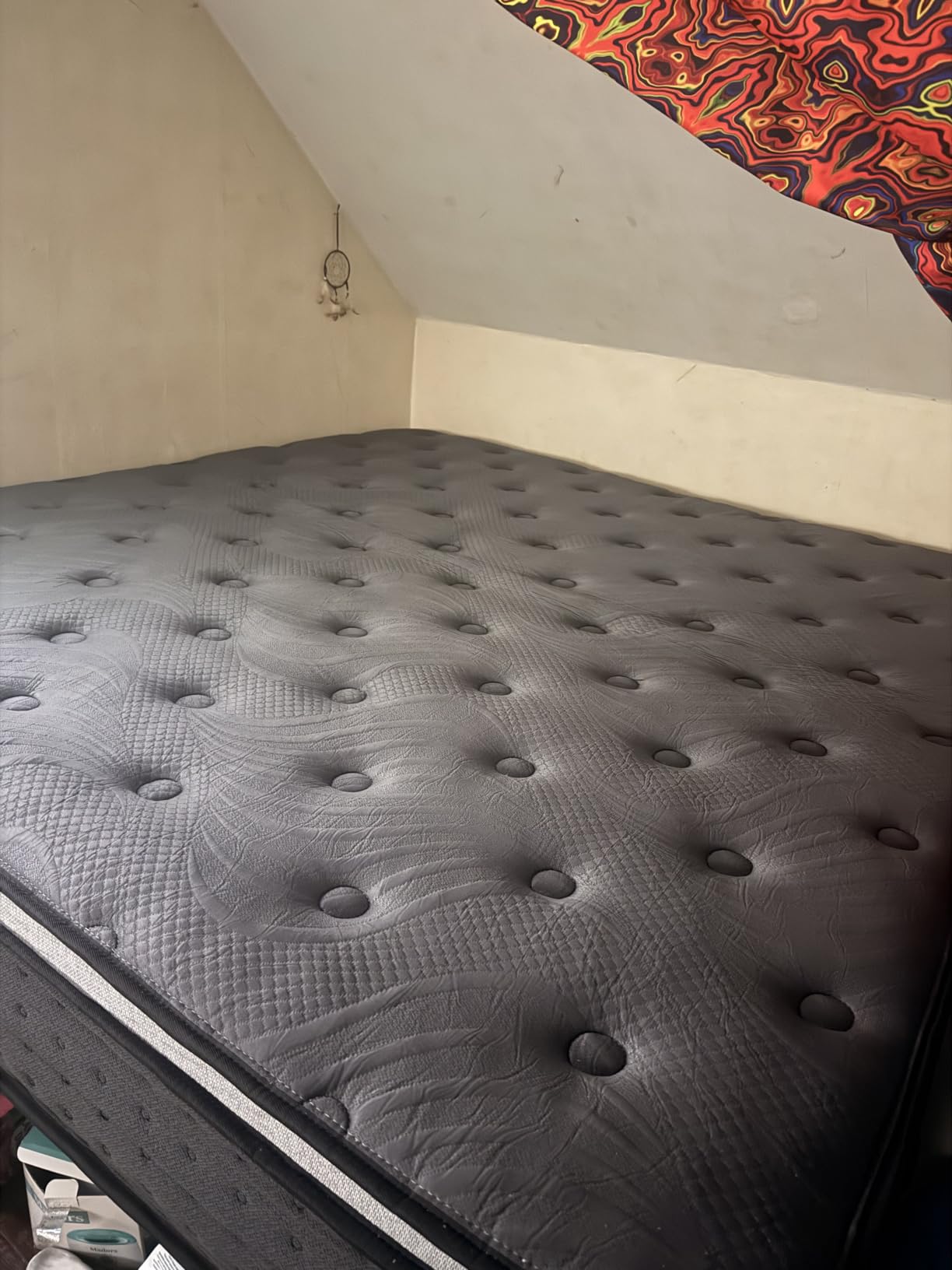 Extra Firm King Mattress 14 inch,Luxury Cooling Hybrid Mattress in a Box customer photo 1