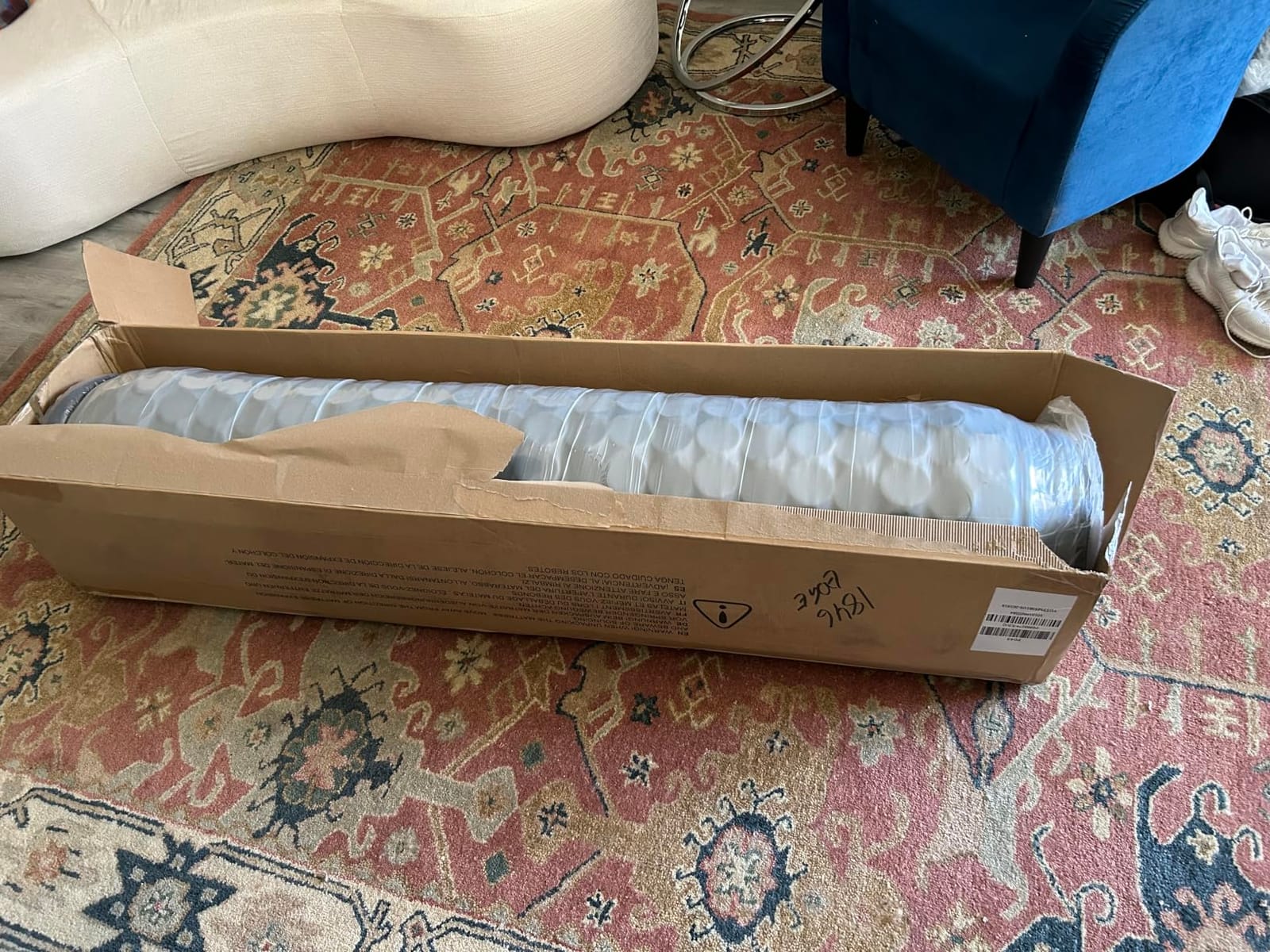 Sleepmax Extra Firm King Mattress 12 Inch, Hybrid Mattress Pain Relieving customer photo 1
