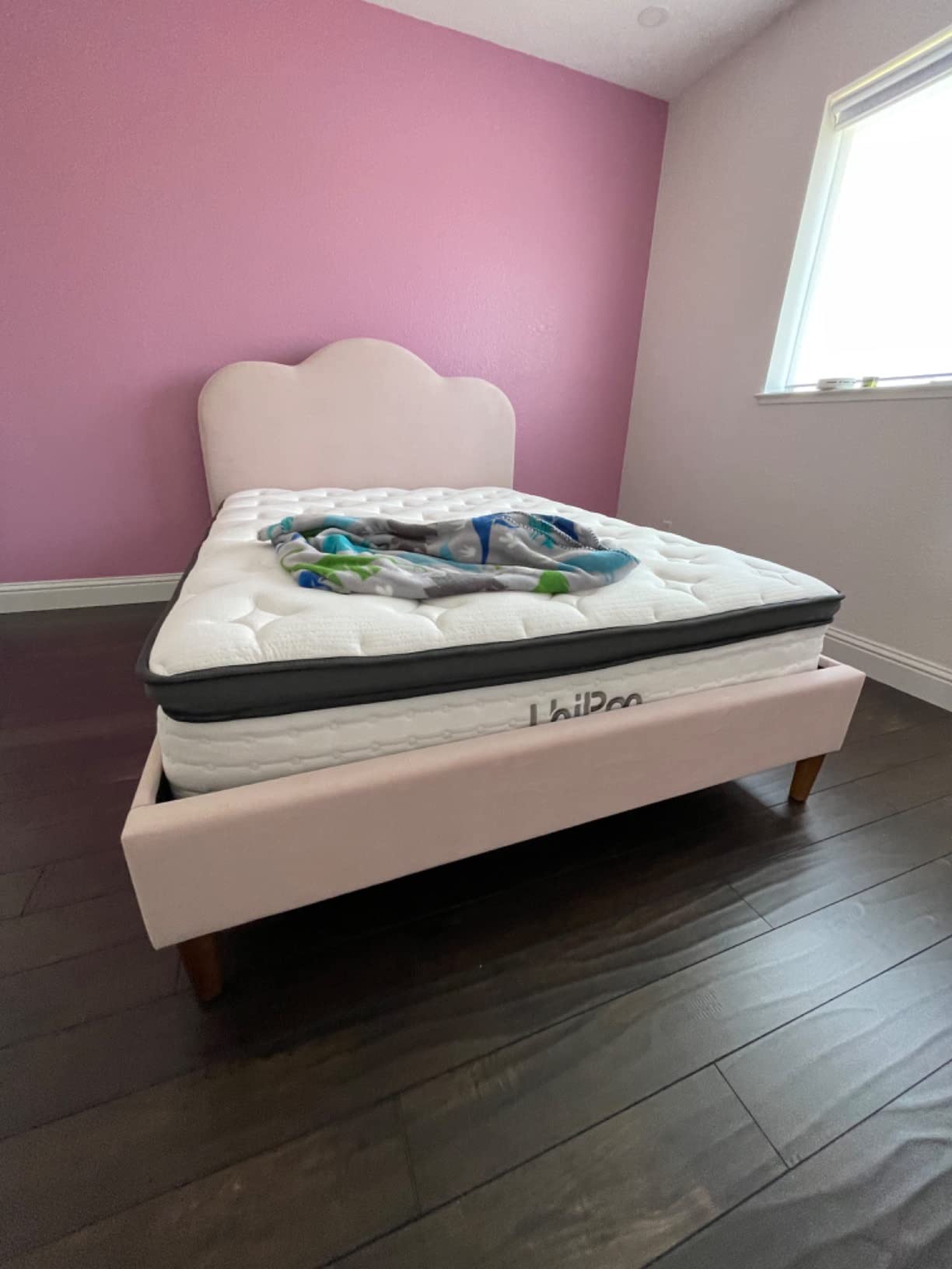 Firm Full Mattress 14 Inch, Hybrid Mattresses with Back & Hip Support| Deep Sleep & Zoned Support, Fiberglass-Free and CertiPUR-US Certified, 365-Night Trial, 10 Years Warranty customer photo 1