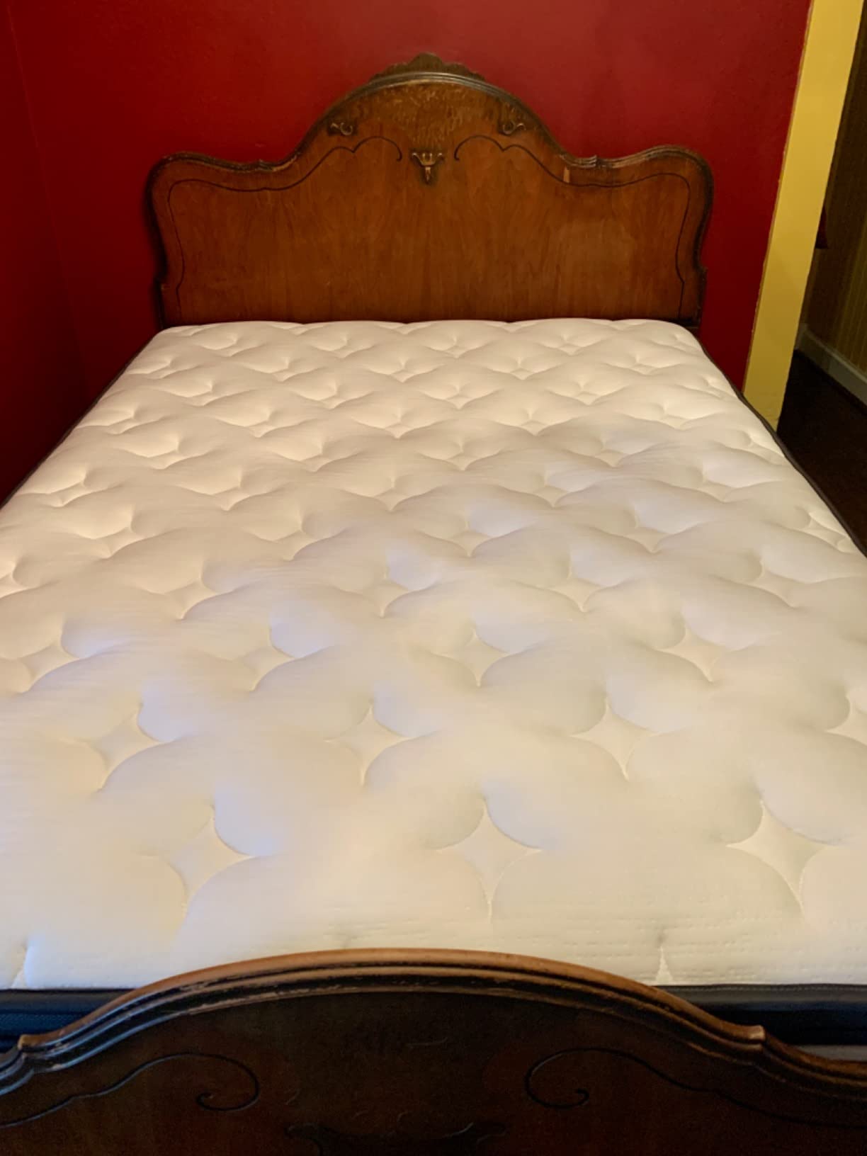 Firm Queen Mattress 12 Inch, Hybrid Mattresses with Back & Hip Support| Deep Sleep & Zoned Support, Fiberglass-Free and CertiPUR-US Certified, 365-Night Trial, 10 Years Warranty customer photo 1