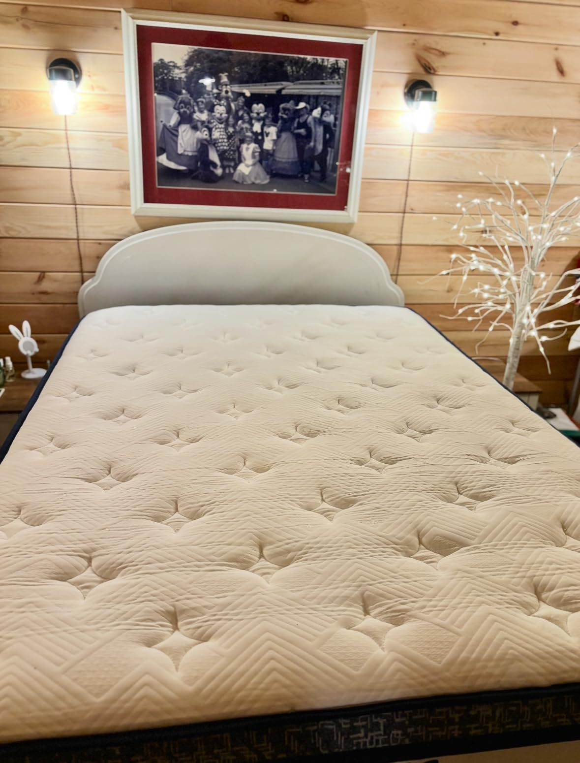 Queen Mattress, 10 Inch Hybrid with Memory Foam, Cooling Gel, Medium Firm customer photo 1