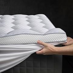 3 Inch Ultra-Fluffy Memory Foam Mattress Topper Queen for Back Pain, Soft Comfy Pillow Top Queen Mattress Topper with 4X Support, Mattress Pad with Breathable Air Mesh Sides, 6-21'' Deep Pocket customer photo 1