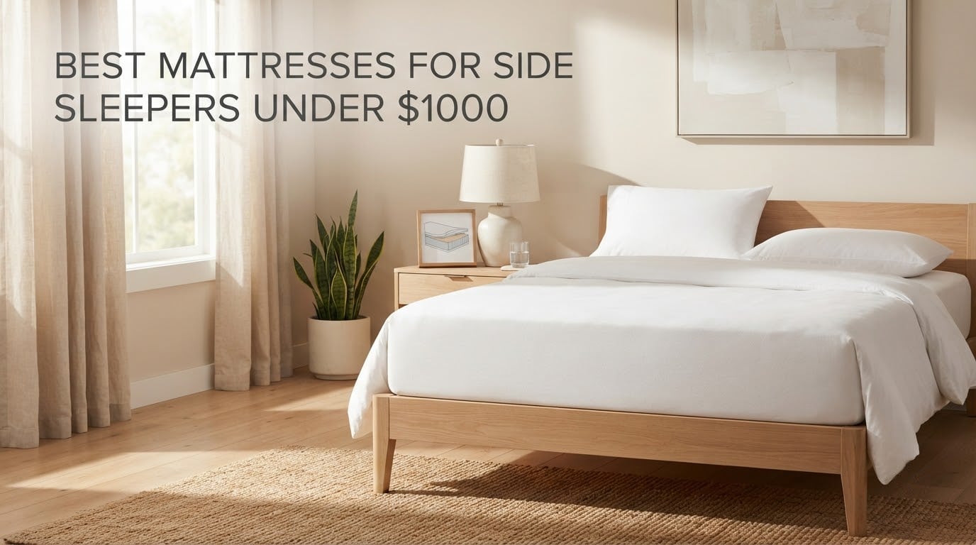 best mattresses for side sleepers under $1000
