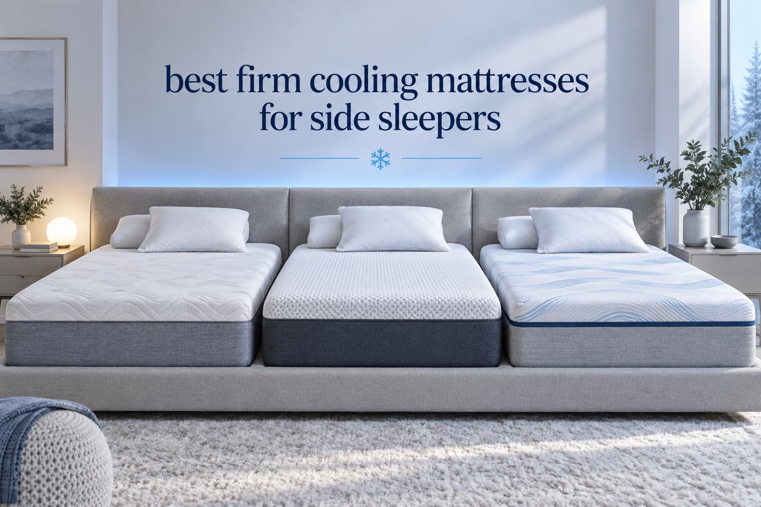 best firm cooling mattresses for side sleepers