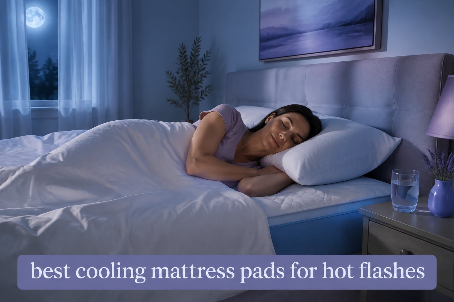 best cooling mattress pads for hot flashes