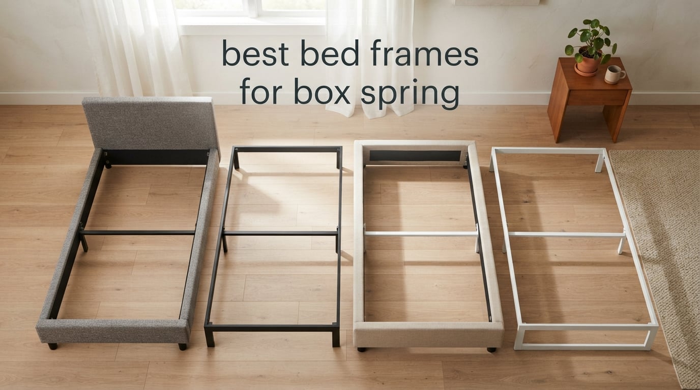 best bed frames for box spring