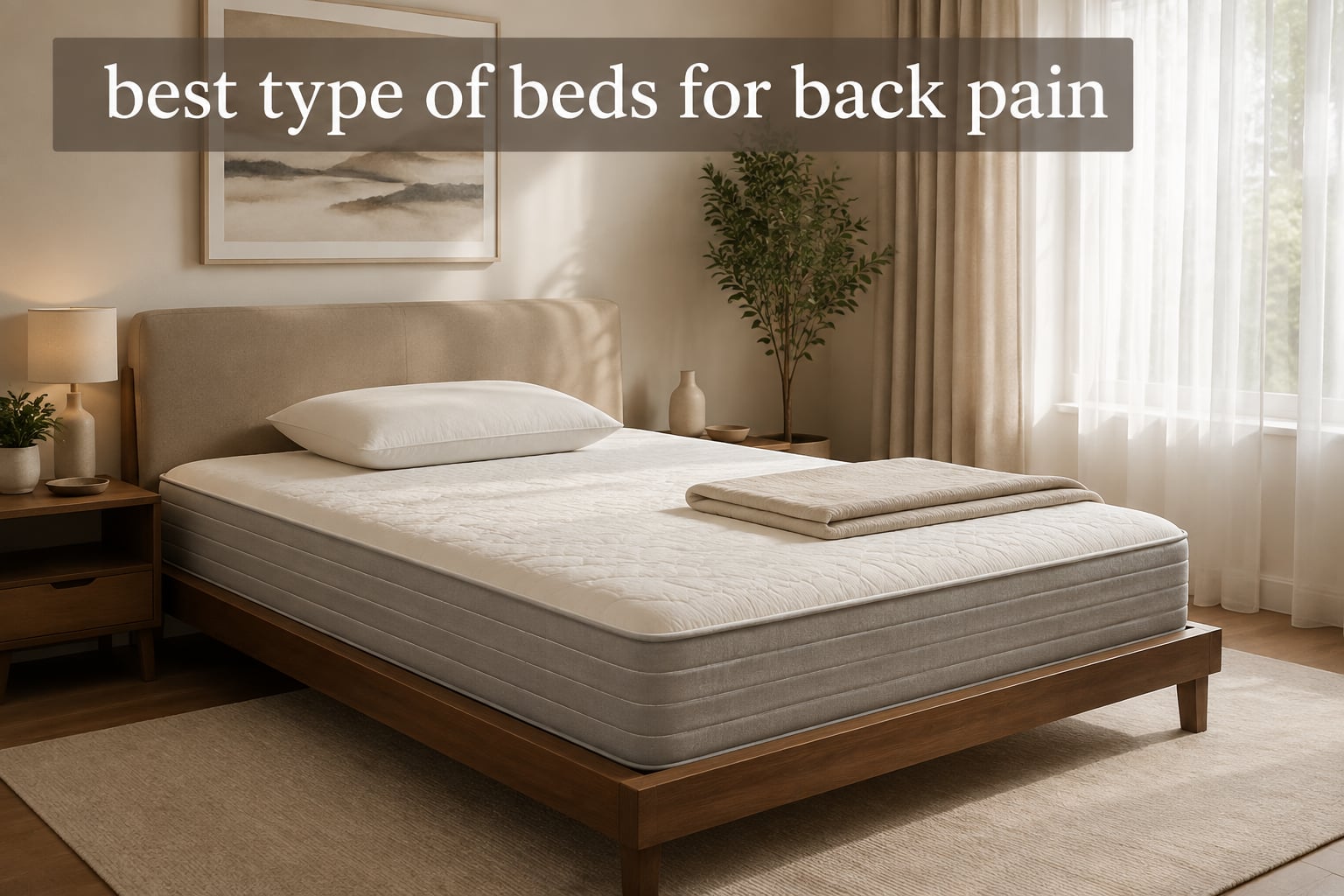 best type of beds for back pain