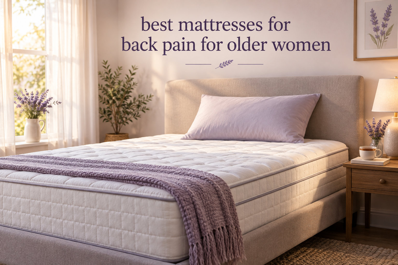best mattresses for back pain for older women