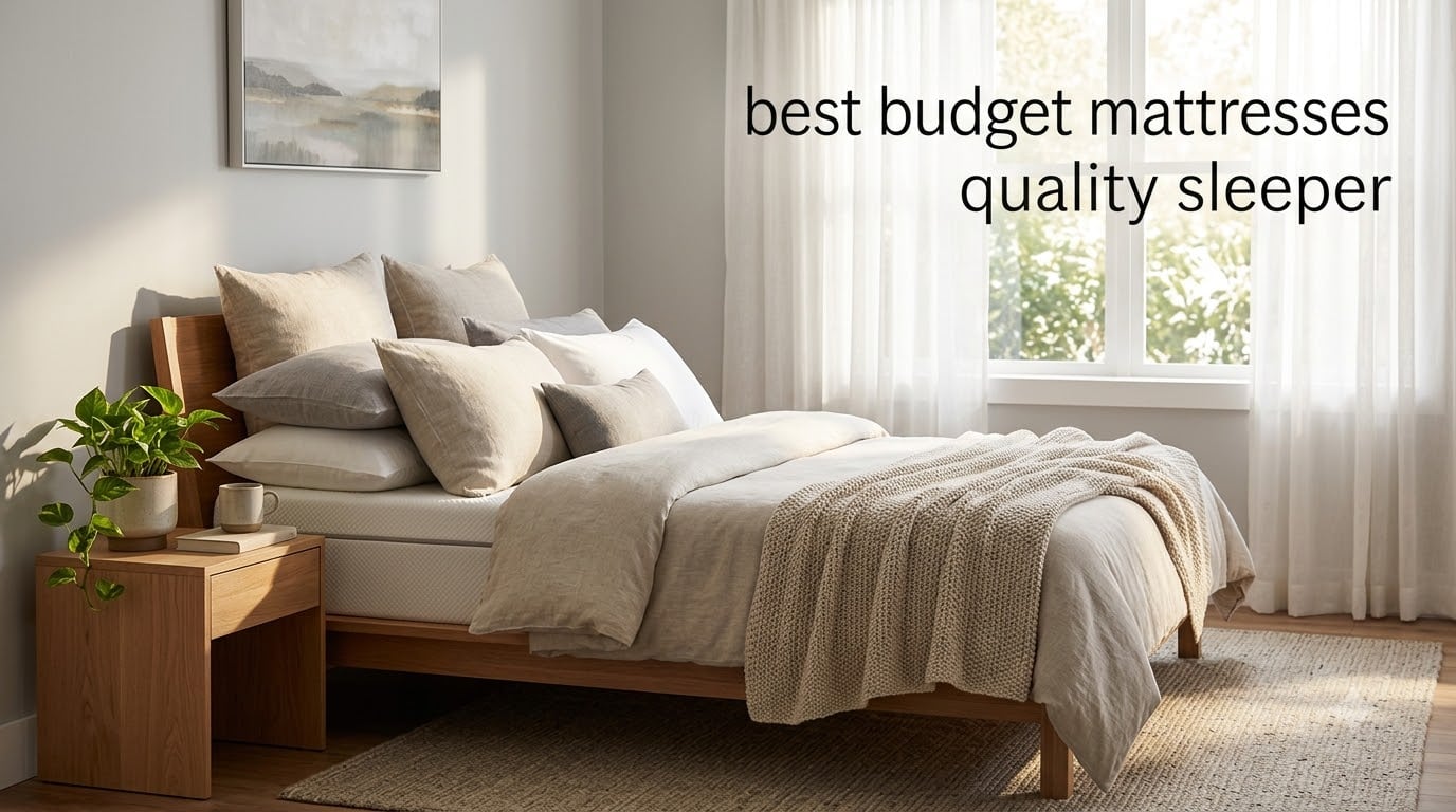 best budget mattresses quality sleeper