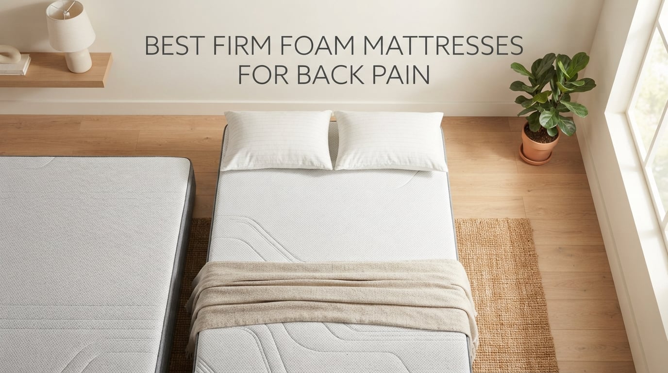 best firm foam mattresses for back pain