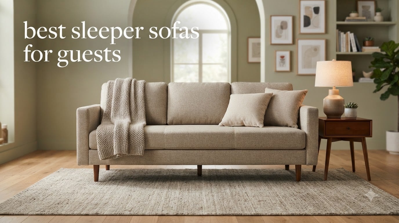 best sleeper sofas for guests