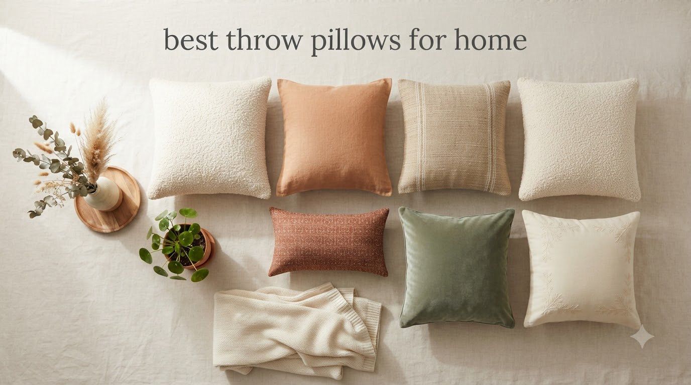 best throw pillows for home