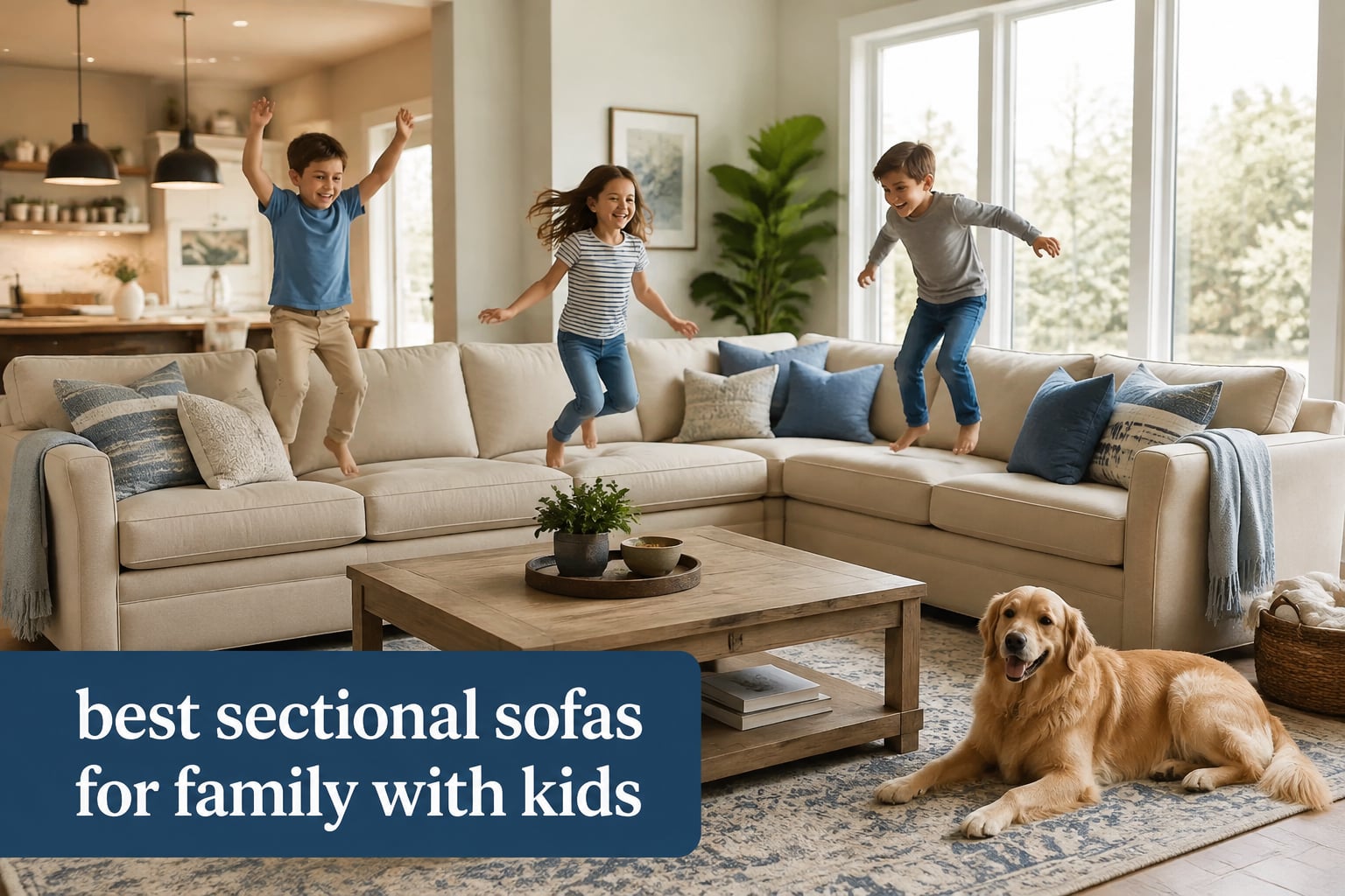 best sectional sofas for family with kids