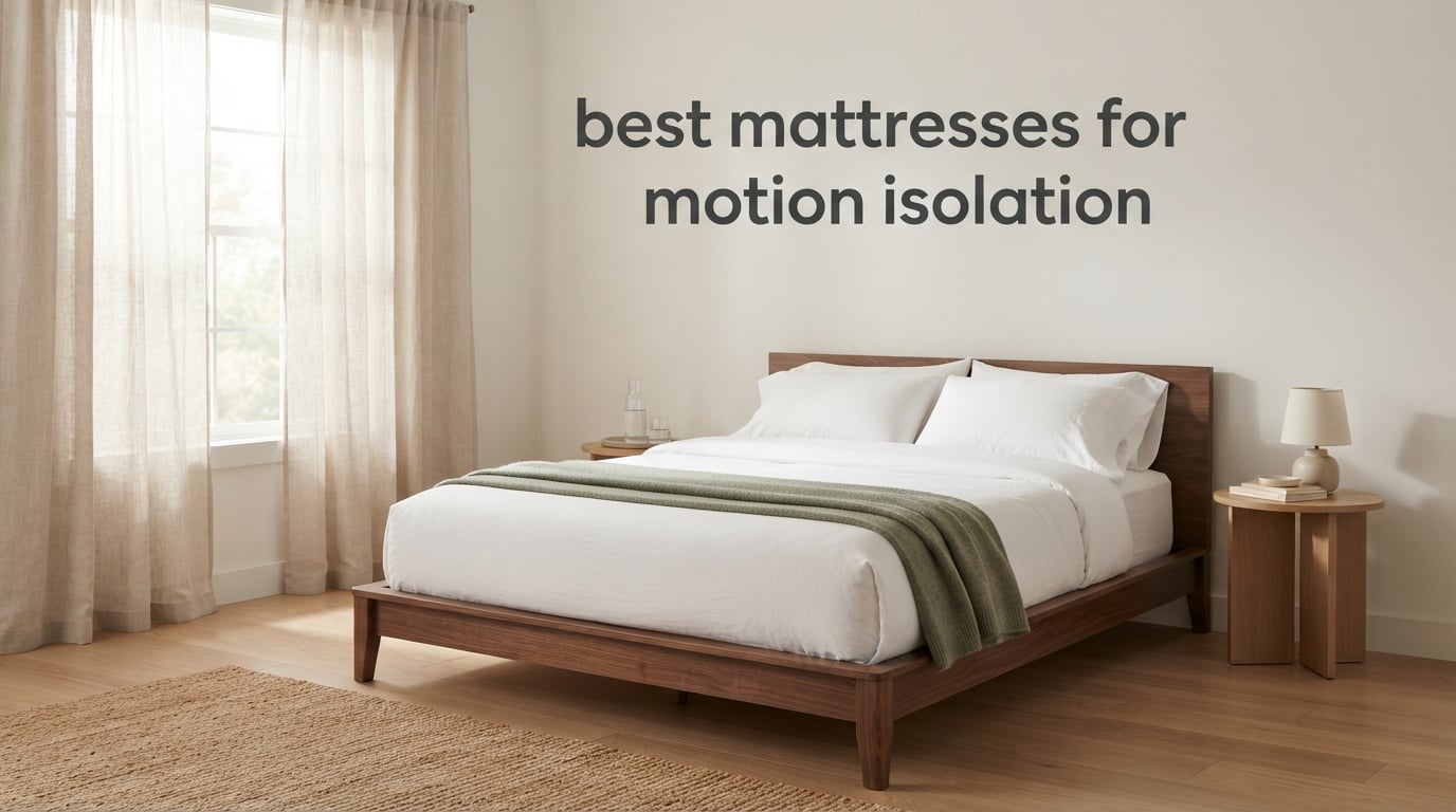 best mattresses for motion isolation