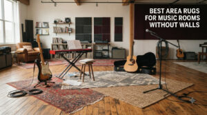 best area rugs for music rooms without walls