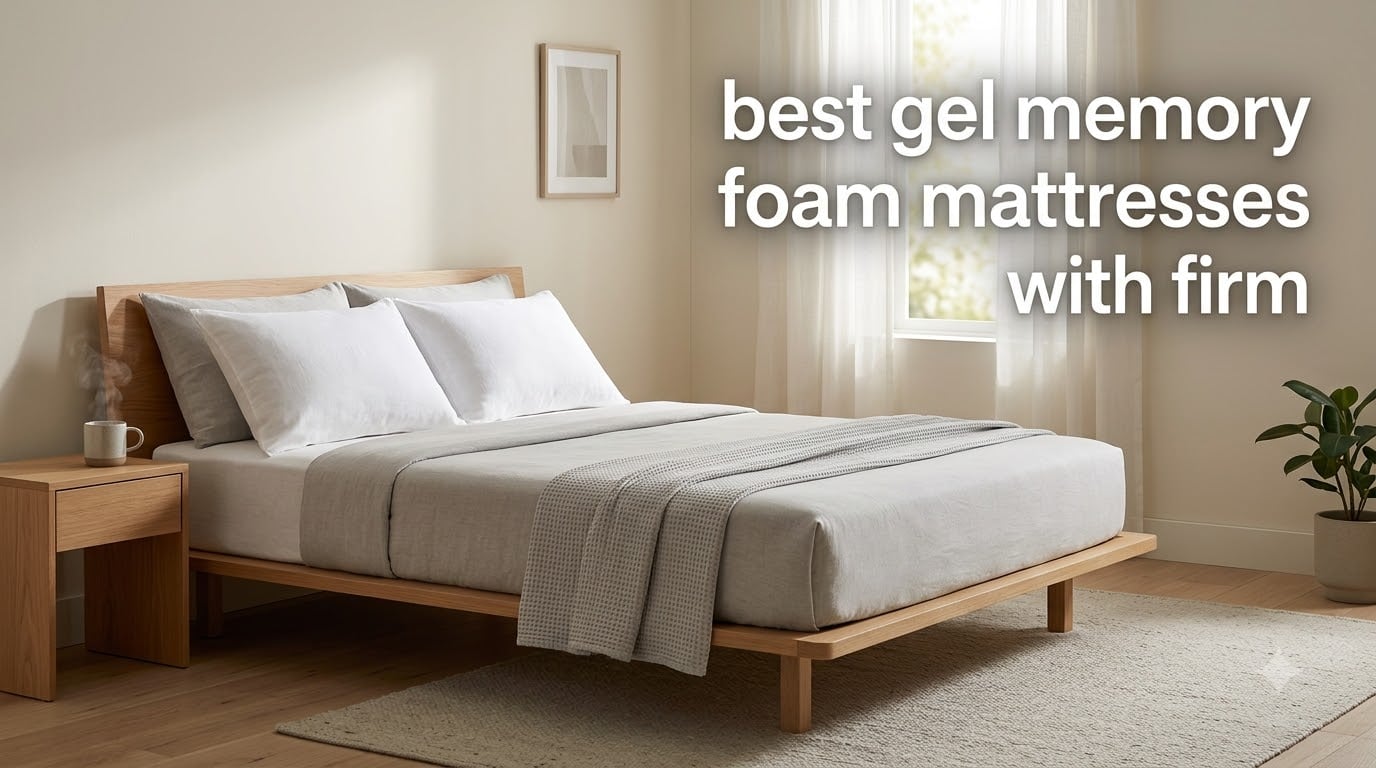 best gel memory foam mattresses with firm
