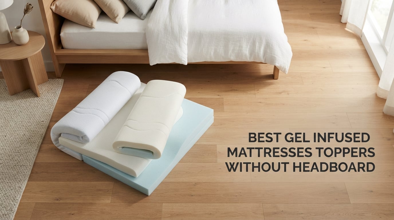 best gel infused mattresses toppers without headboard