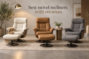 best swivel recliners with ottoman