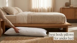 best body pillows for under bed