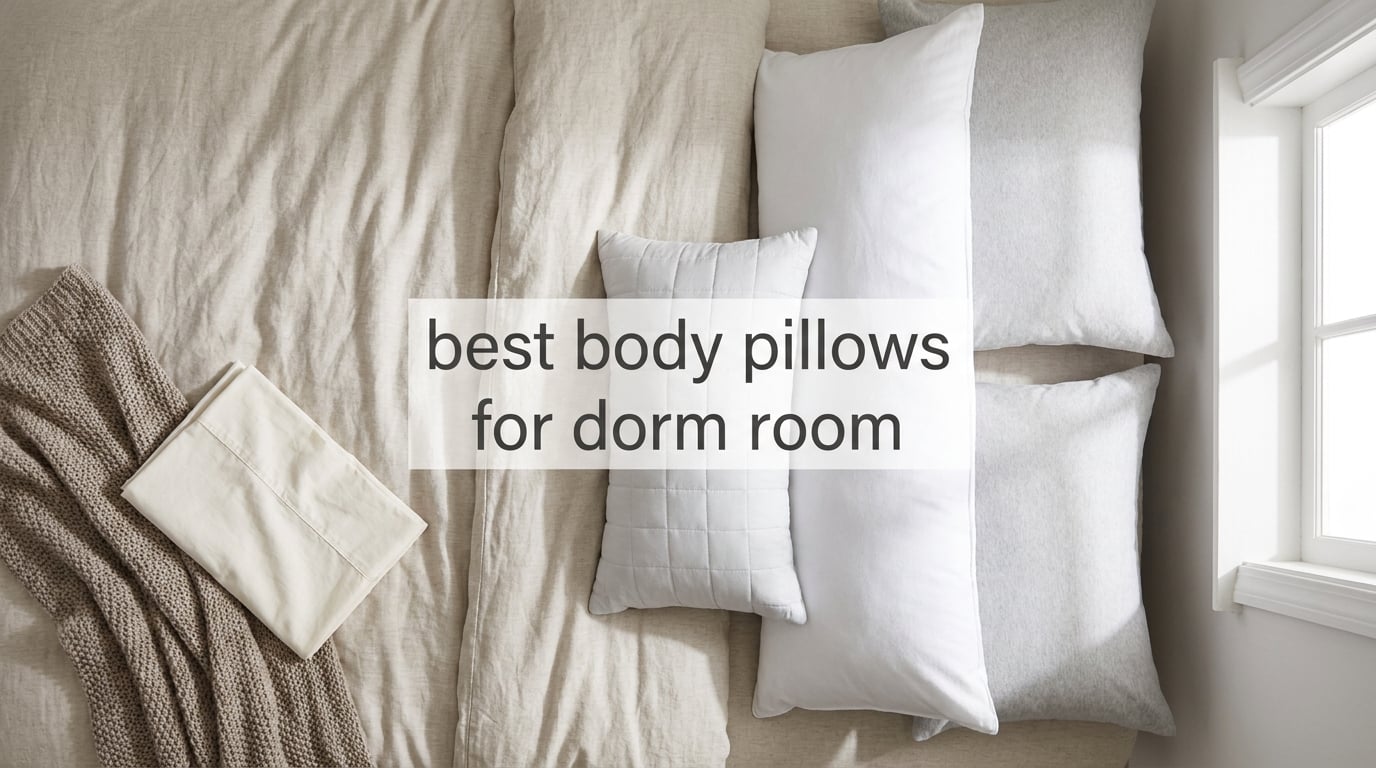 best body pillows for dorm room