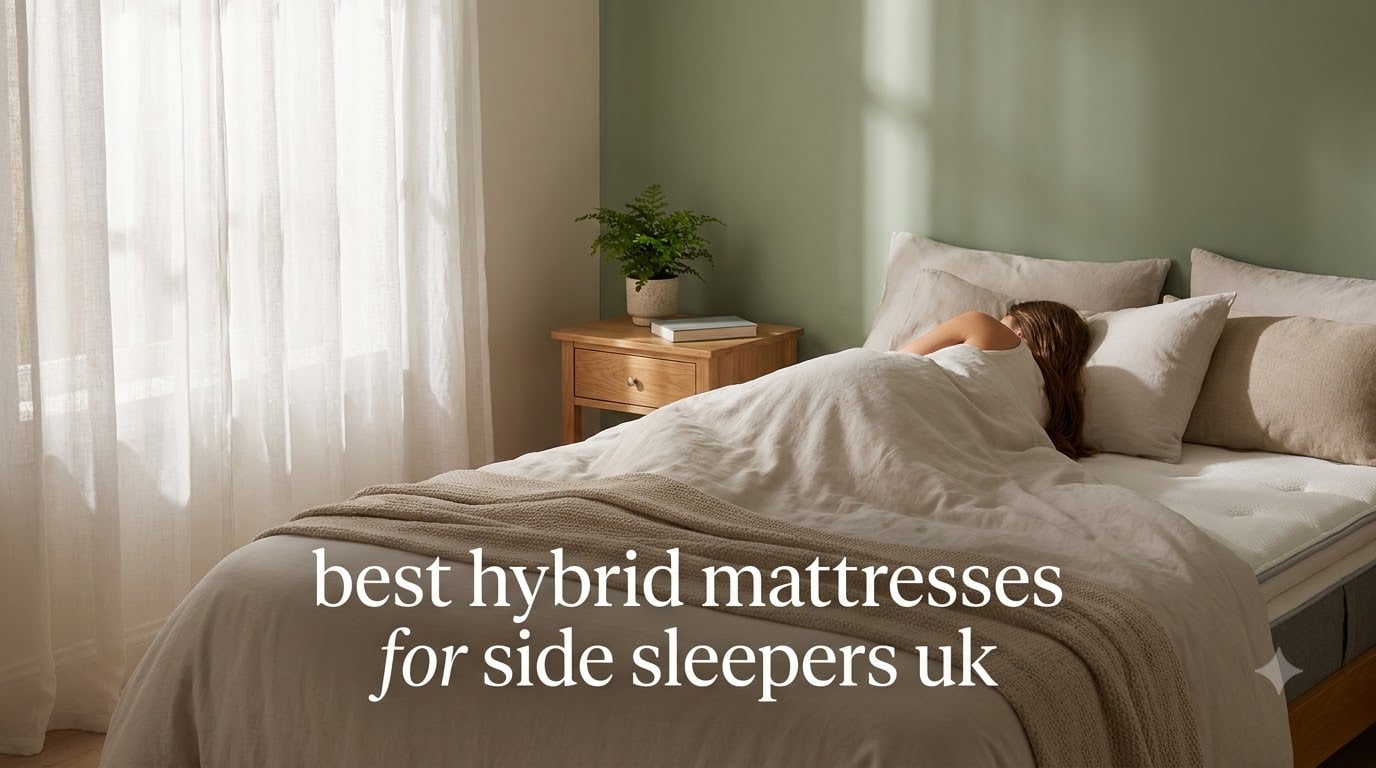 best hybrid mattresses for side sleepers uk