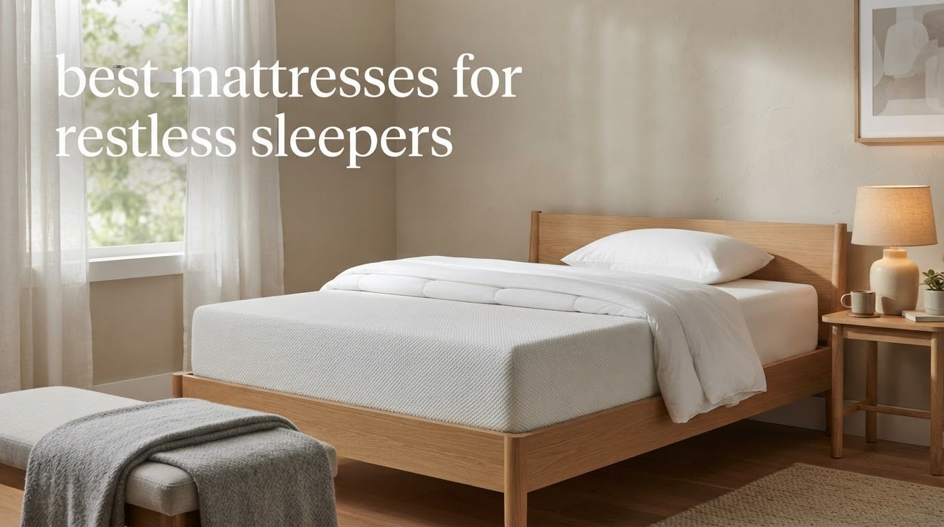 best mattresses for restless sleepers