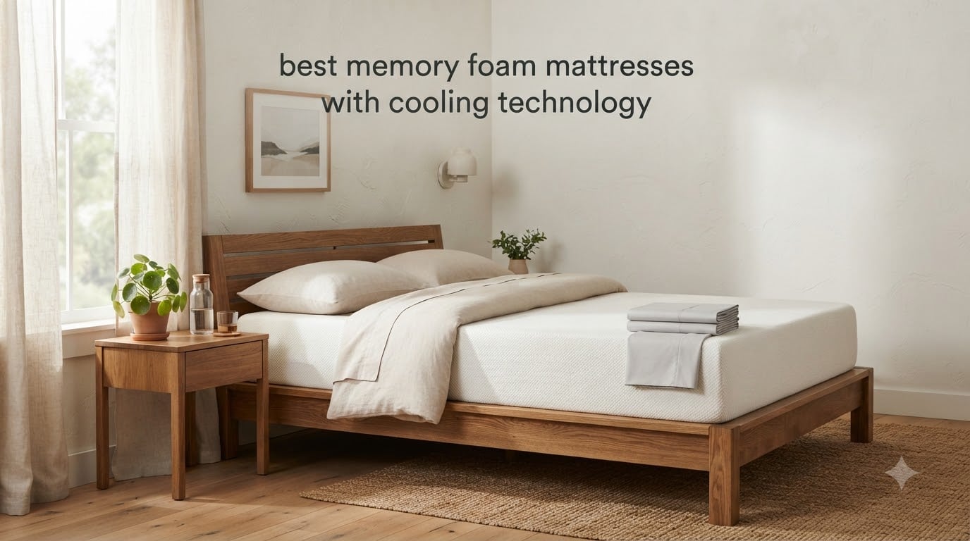 best memory foam mattresses with cooling technology
