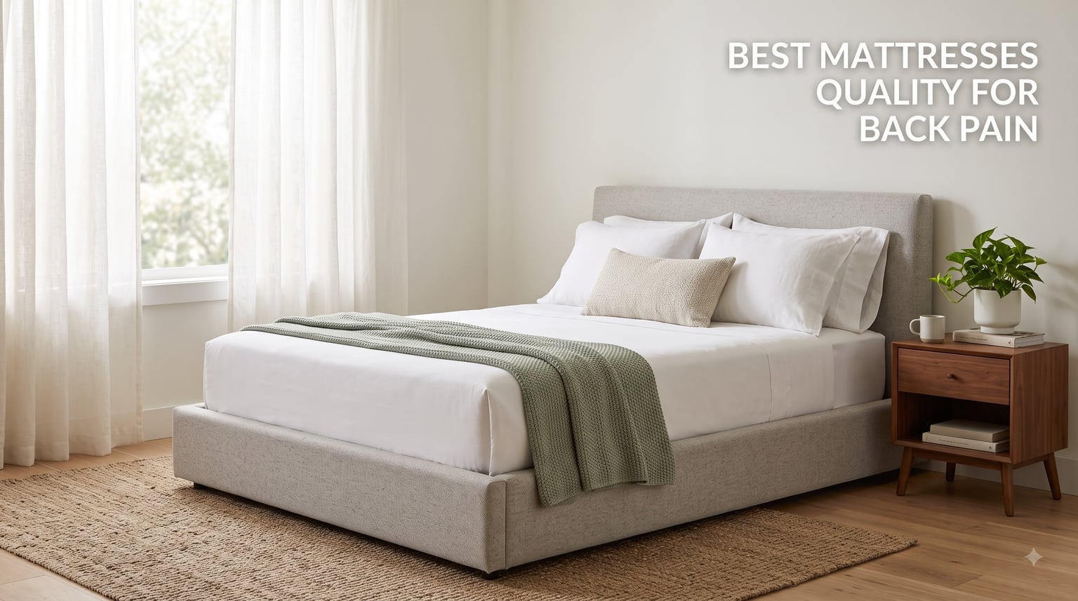 best mattresses quality for back pain