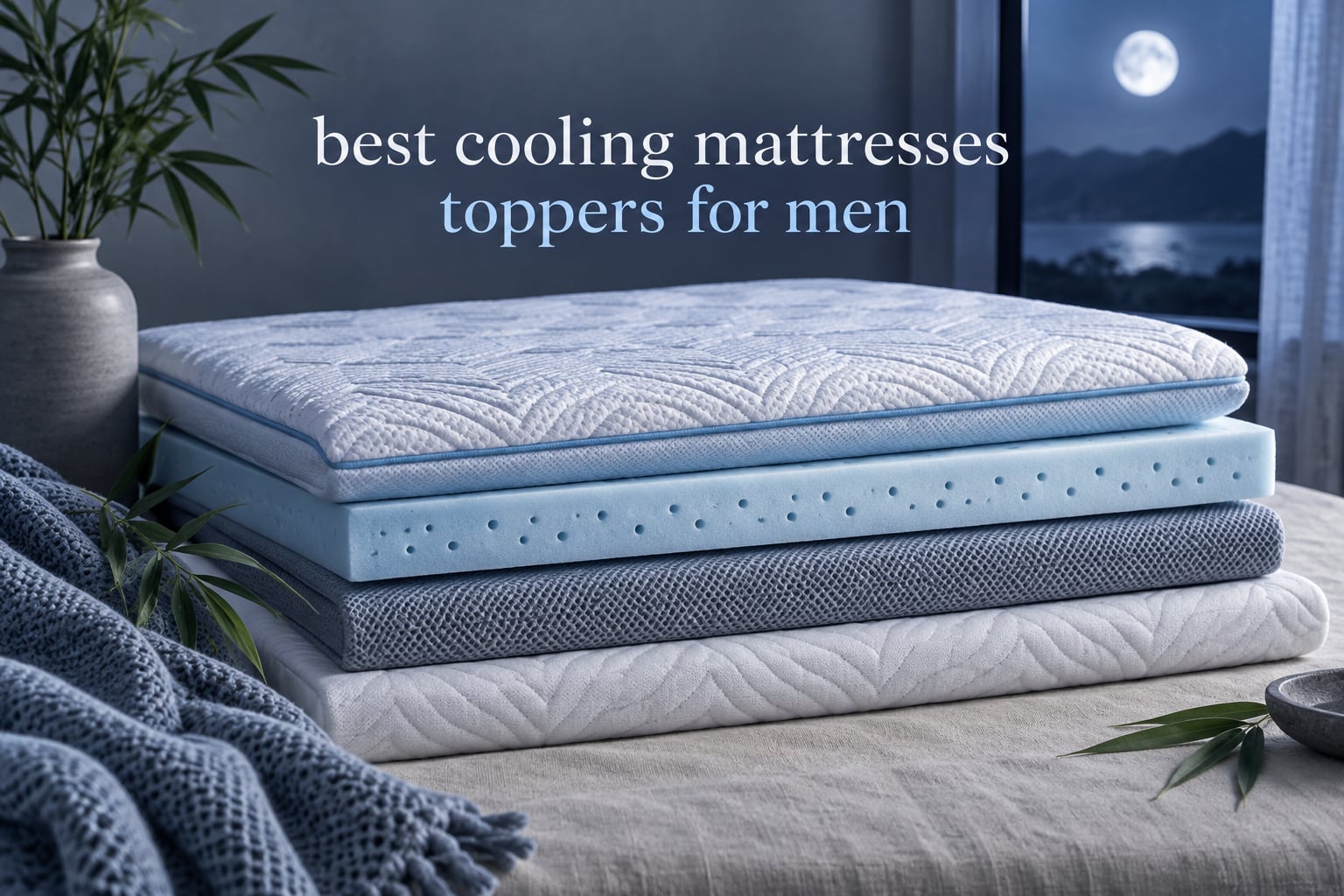 best cooling mattresses toppers for men