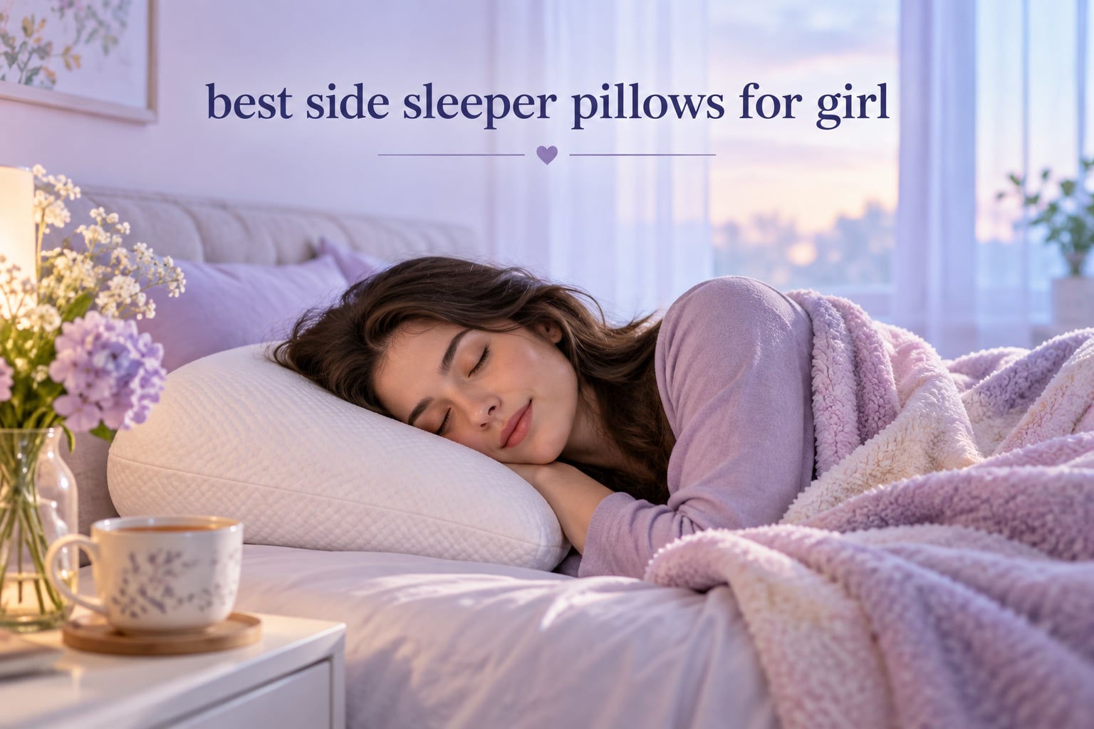 best side sleeper pillows for girl