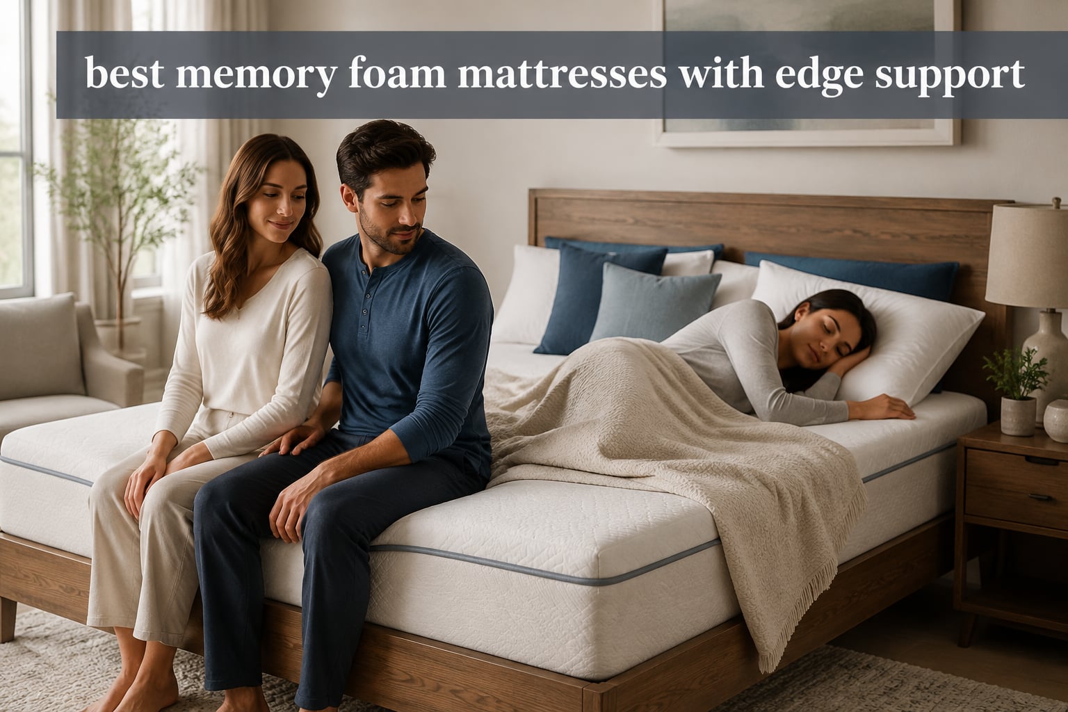 best memory foam mattresses with edge support