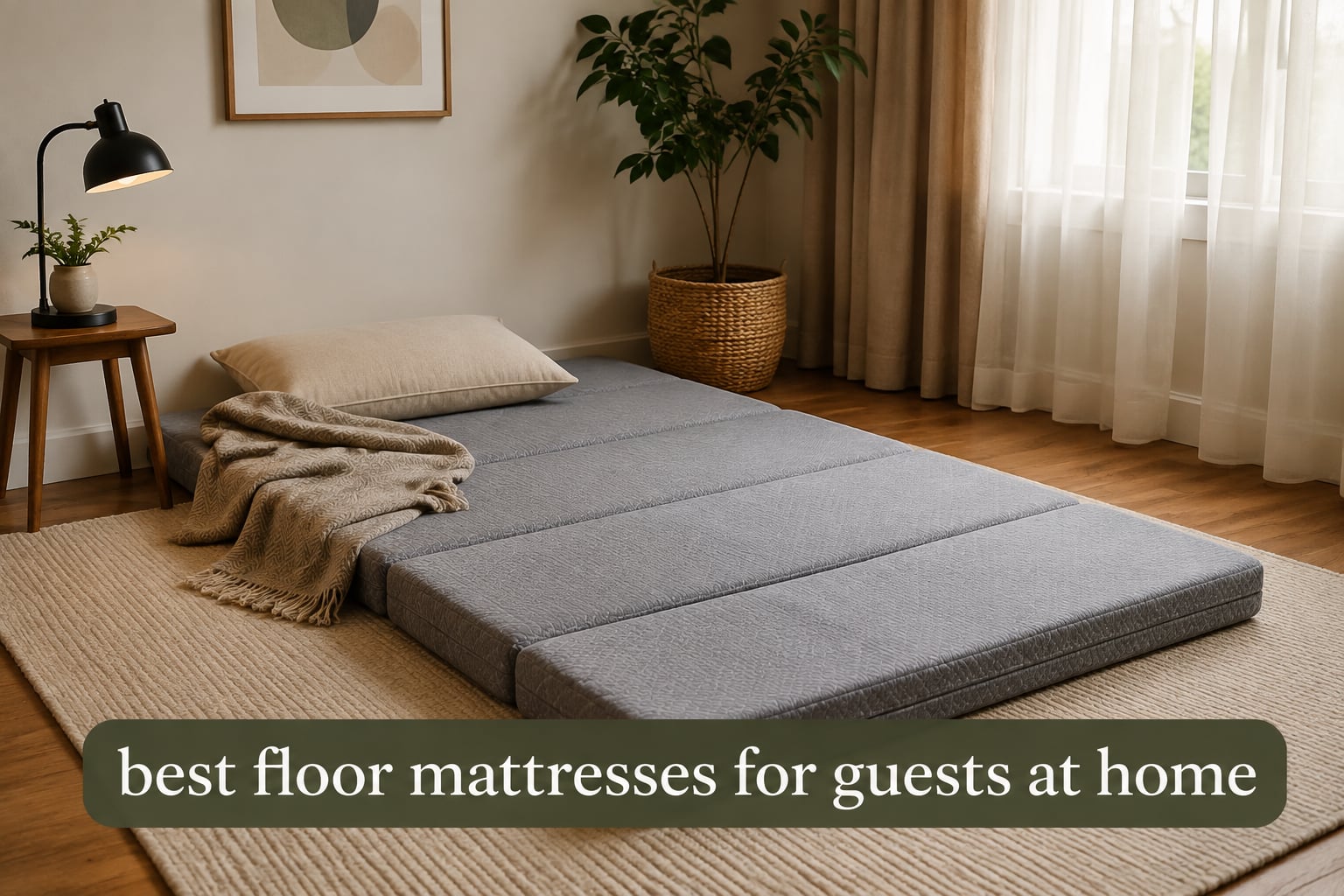 best floor mattresses for guests at home