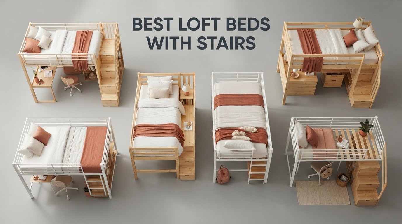best loft beds with stairs
