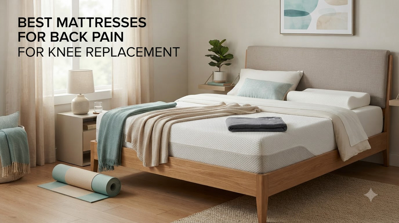 best mattresses for back pain for knee replacement