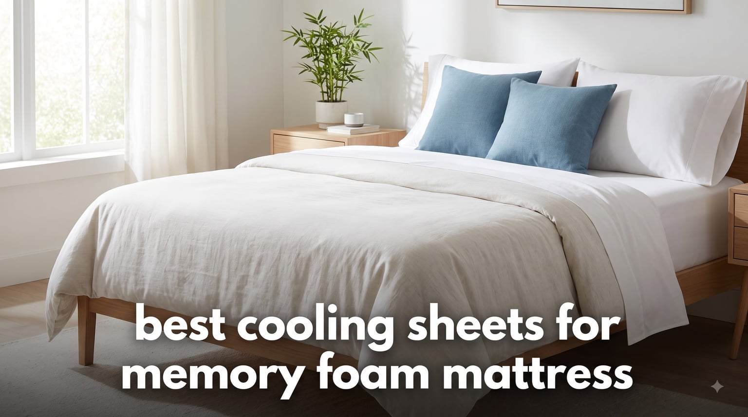 best cooling sheets for memory foam mattress