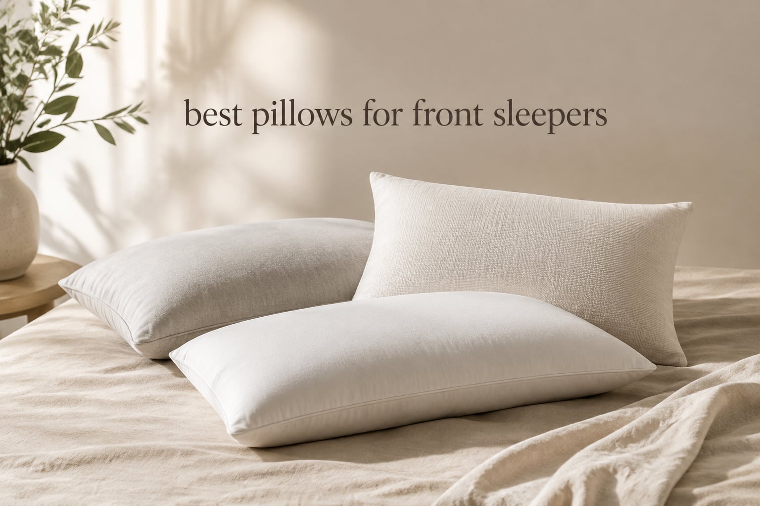 best pillows for front sleepers
