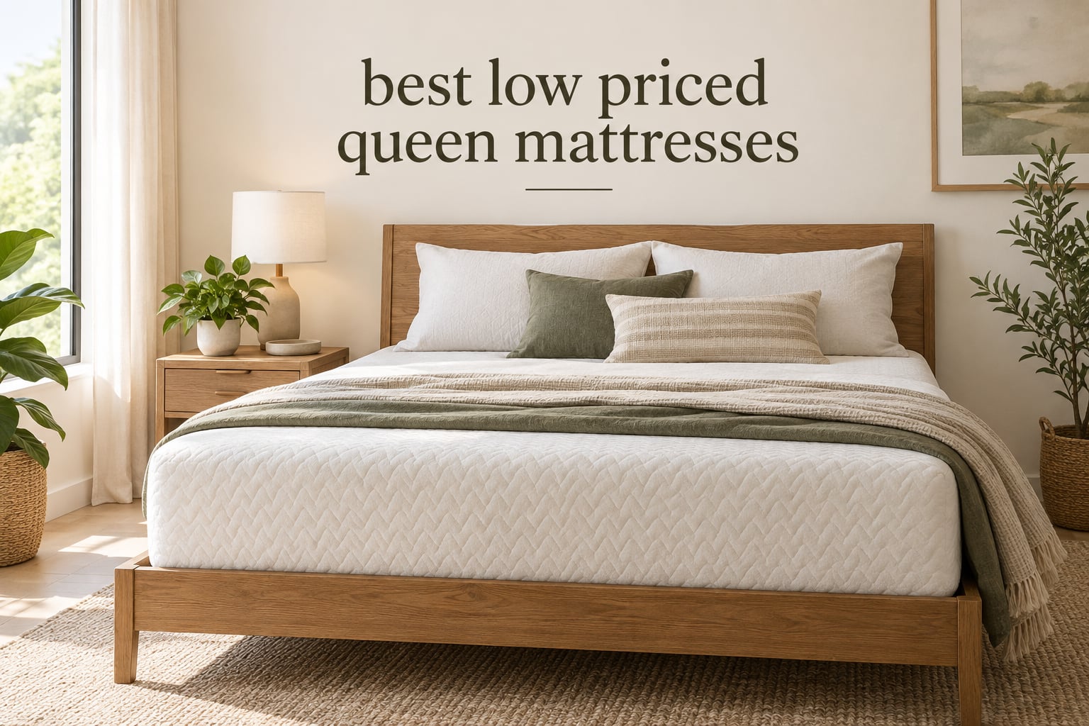 best low priced queen mattresses