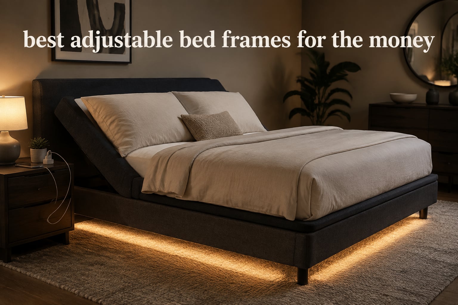 best adjustable bed frames for the money