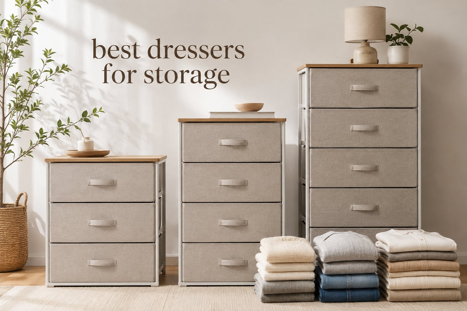 best dressers for storage
